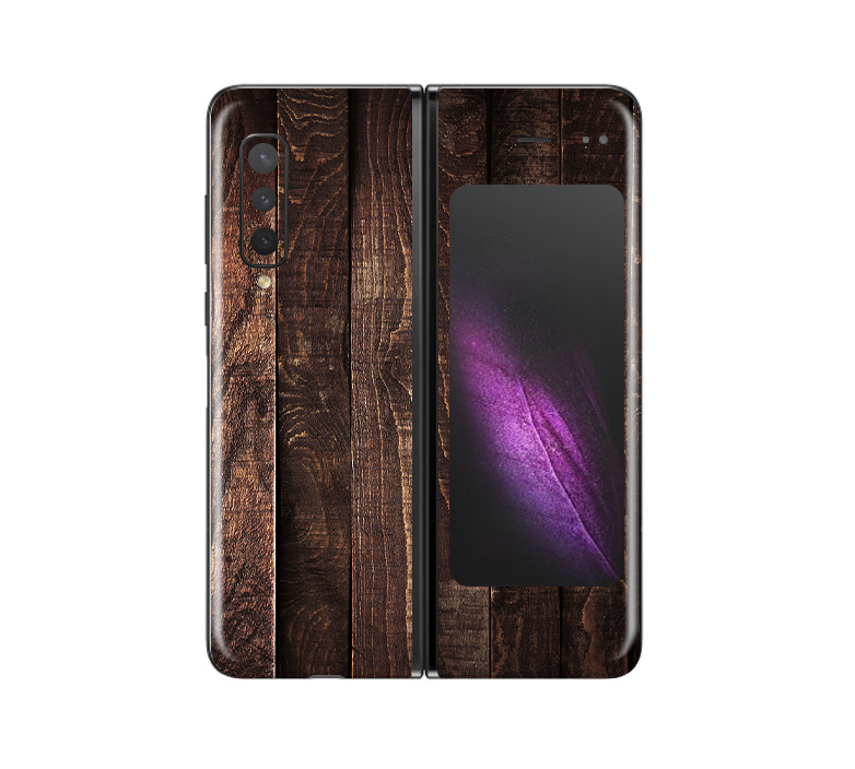 Galaxy Fold Wood Grains