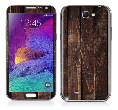 Galaxy Note 2 Wood Grains