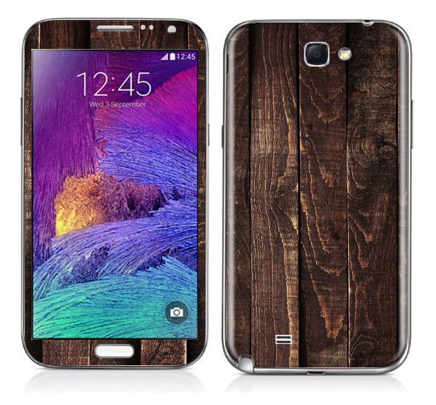 Galaxy Note 2 Wood Grains