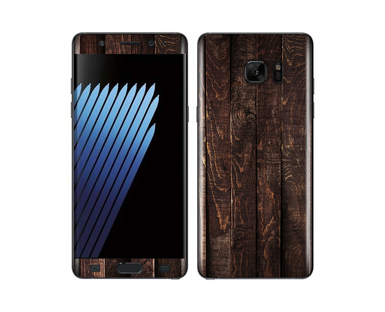 Galaxy Note 7 Wood Grains