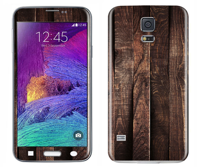 Galaxy S5 Wood Grains