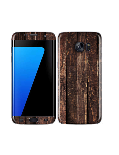 Galaxy S7 Edge Wood Grains