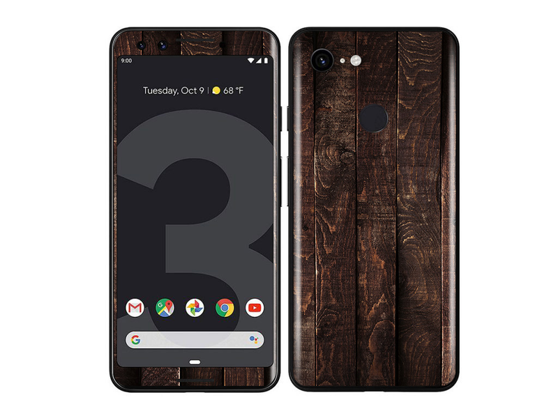 Google Pixel 3 Wood Grains