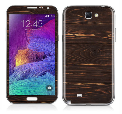 Galaxy Note 2 Wood Grains