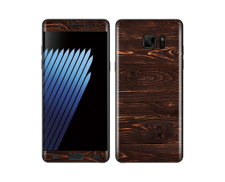 Galaxy Note 7 Wood Grains