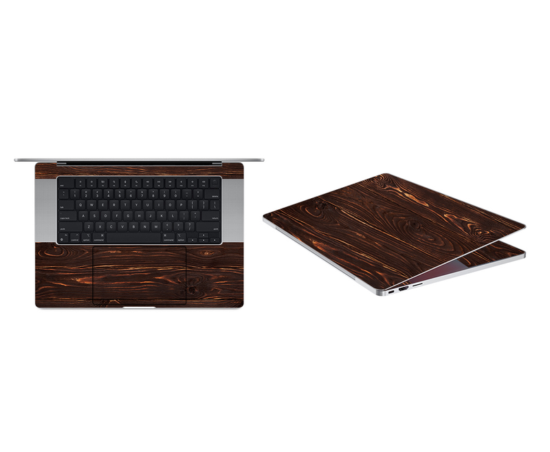 MacBook Pro 16 Late 2021 Wood Grains