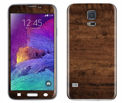 Galaxy S5 Wood Grains