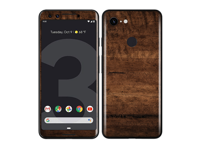 Google Pixel 3 Wood Grains