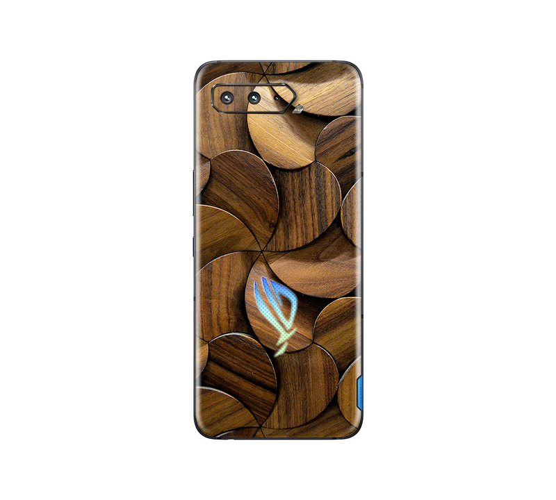 Asus Rog Phone 5 Wood Grains