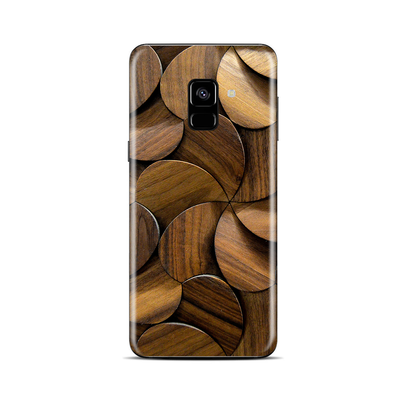 Galaxy A8 2018 Wood Grains