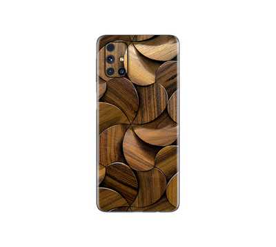 Galaxy M31s Wood Grains