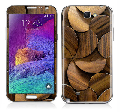 Galaxy Note 2 Wood Grains