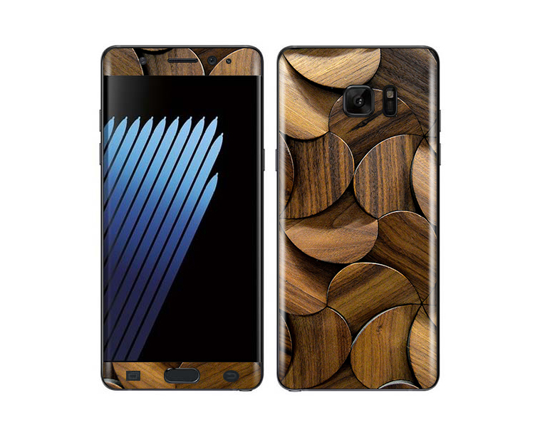 Galaxy Note 7 Wood Grains