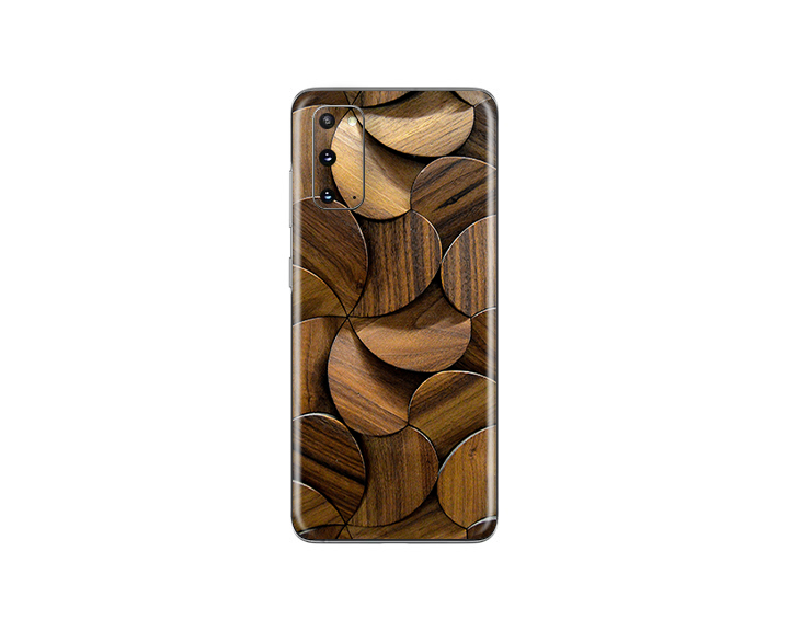 Galaxy S20 Wood Grains