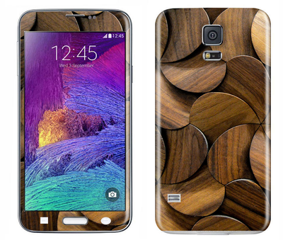 Galaxy S5 Wood Grains