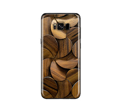 Galaxy S8 Plus Wood Grains