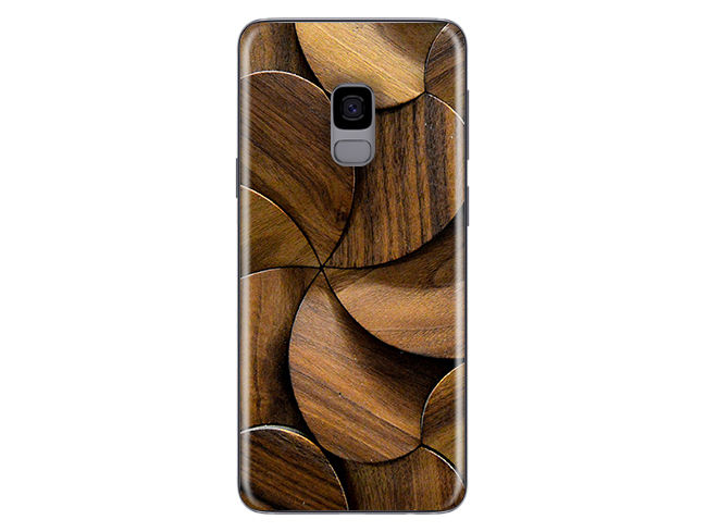 Galaxy S9 Wood Grains