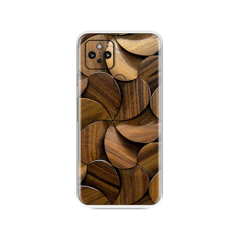 Google Pixel 5 Wood Grains