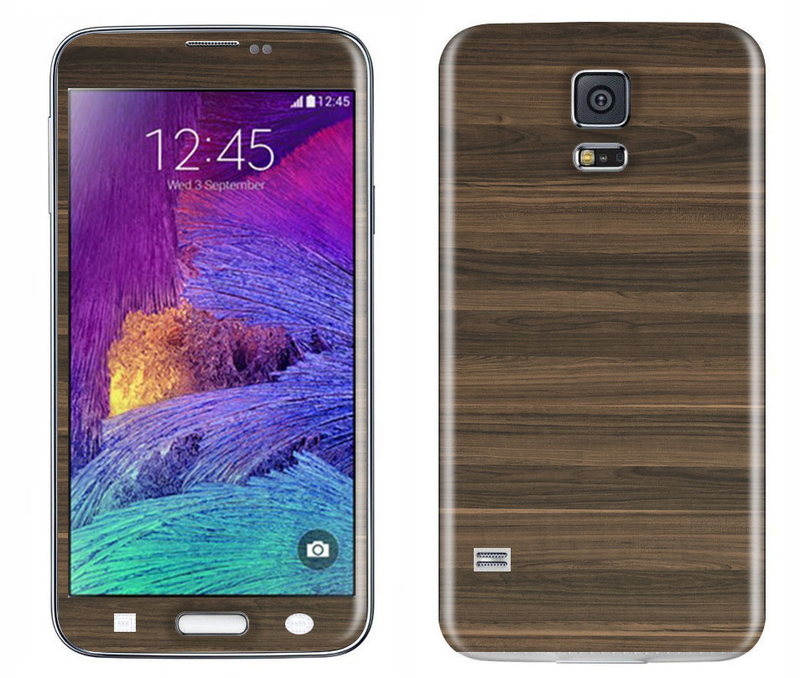 Galaxy S5 Wood Grains