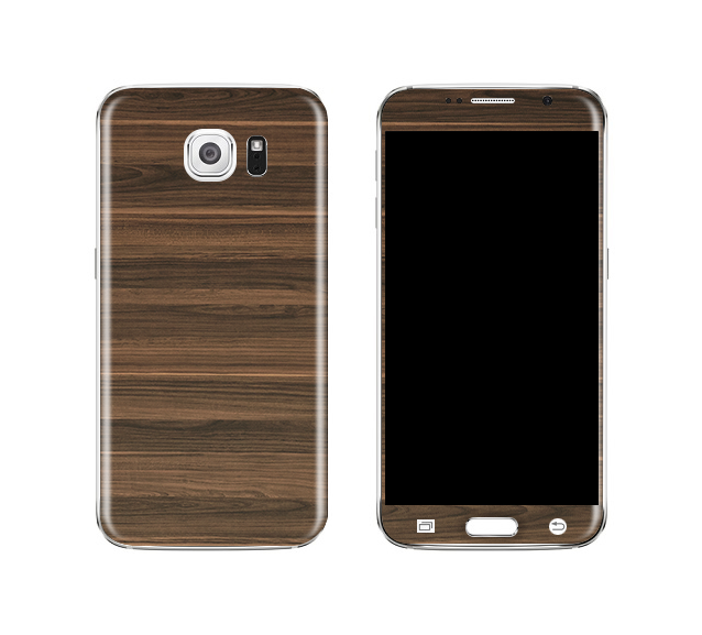 Galaxy S6 Wood Grains