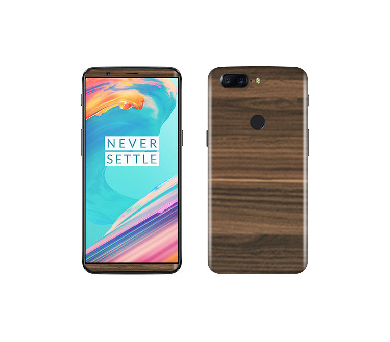 OnePlus 5T Wood Grains