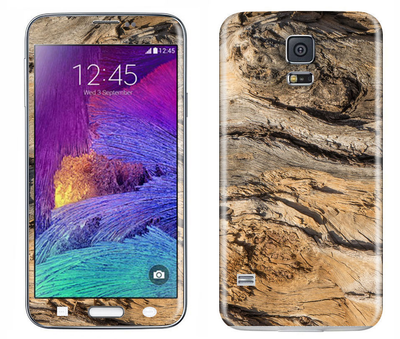 Galaxy S5 Wood Grains