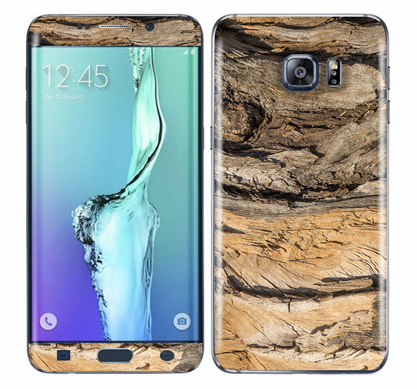 Galaxy S6 Edge Plus Wood Grains