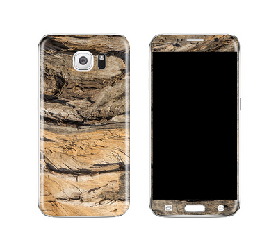 Galaxy S6 Wood Grains