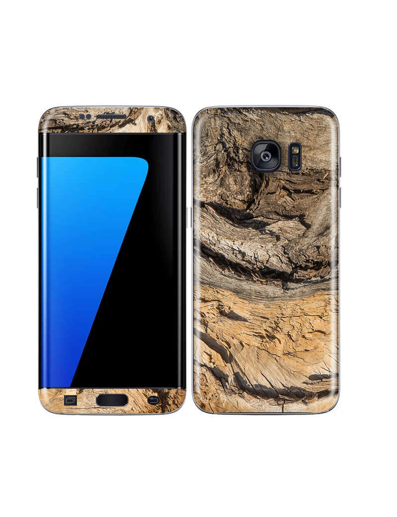 Galaxy S7 Edge Wood Grains