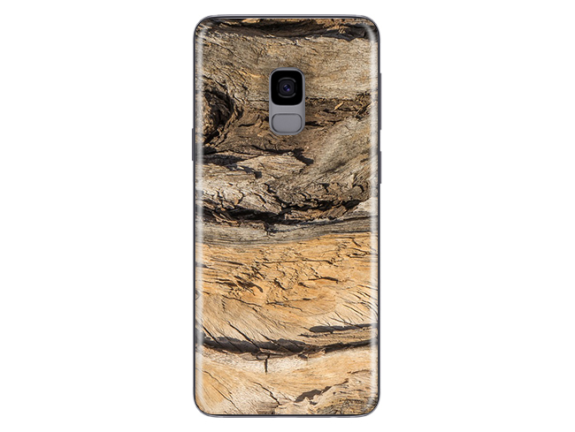 Galaxy S9 Wood Grains