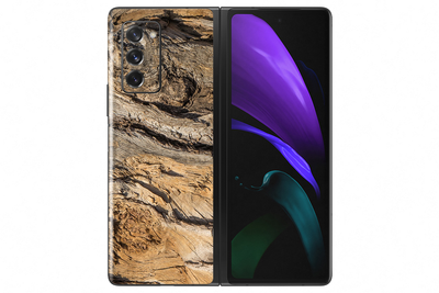 Galaxy z Fold 2 Wood Granis