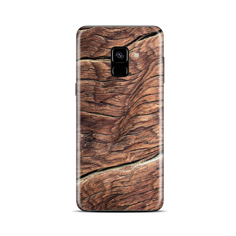 Galaxy A8 2018 Wood Grains