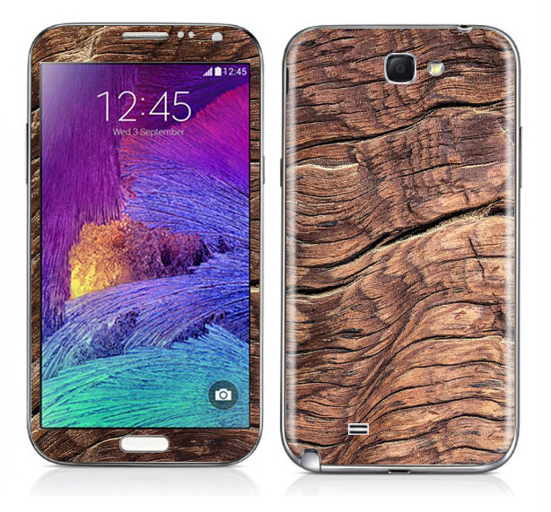 Galaxy Note 2 Wood Grains