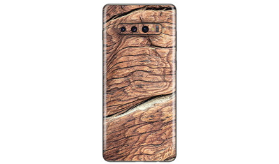 Galaxy S10 Plus Wood Grains