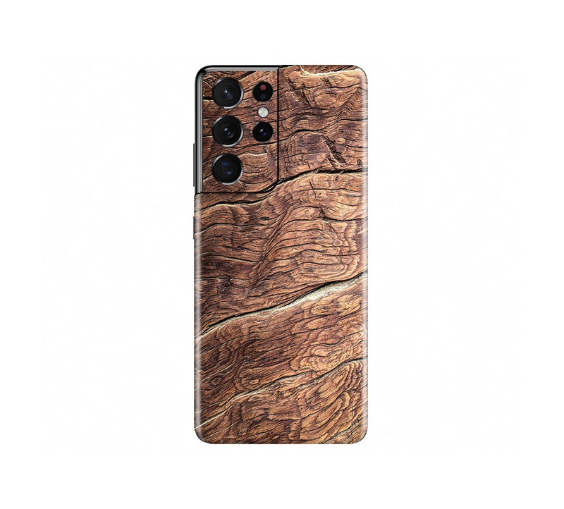 Galaxy S21 Ultra 5G Wood Grains