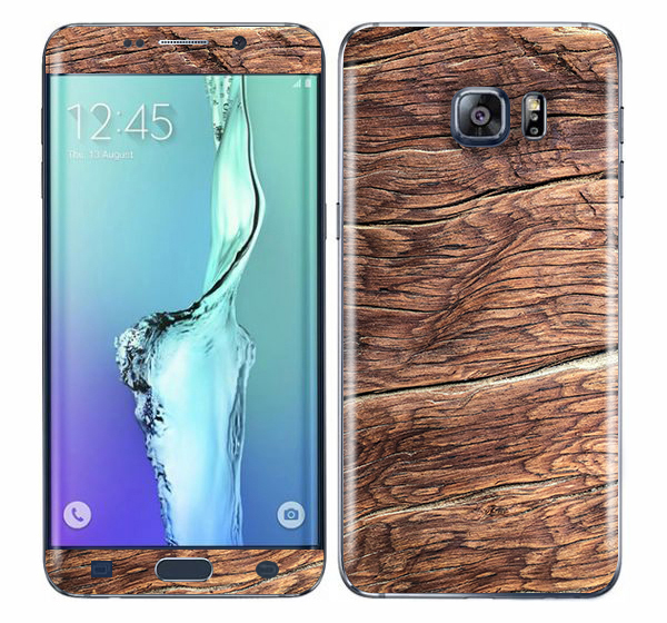 Galaxy S6 Edge Plus Wood Grains