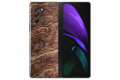 Galaxy z Fold 2 Wood Granis