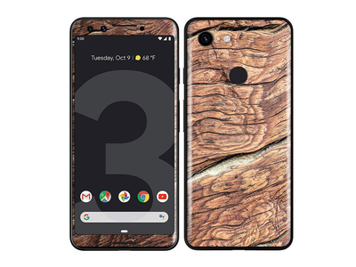 Google Pixel 3 Wood Grains