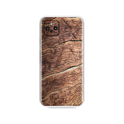 Google Pixel 5 Wood Grains