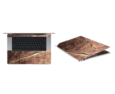 MacBook Pro 16 Late 2021 Wood Grains