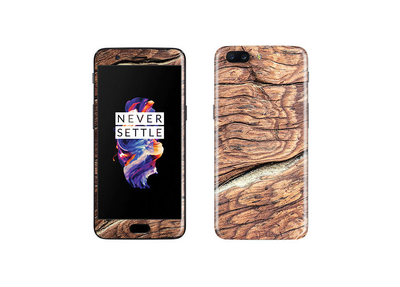 OnePlus 5 Wood Grains