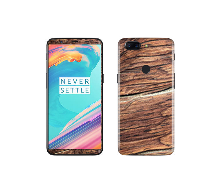 OnePlus 5T Wood Grains