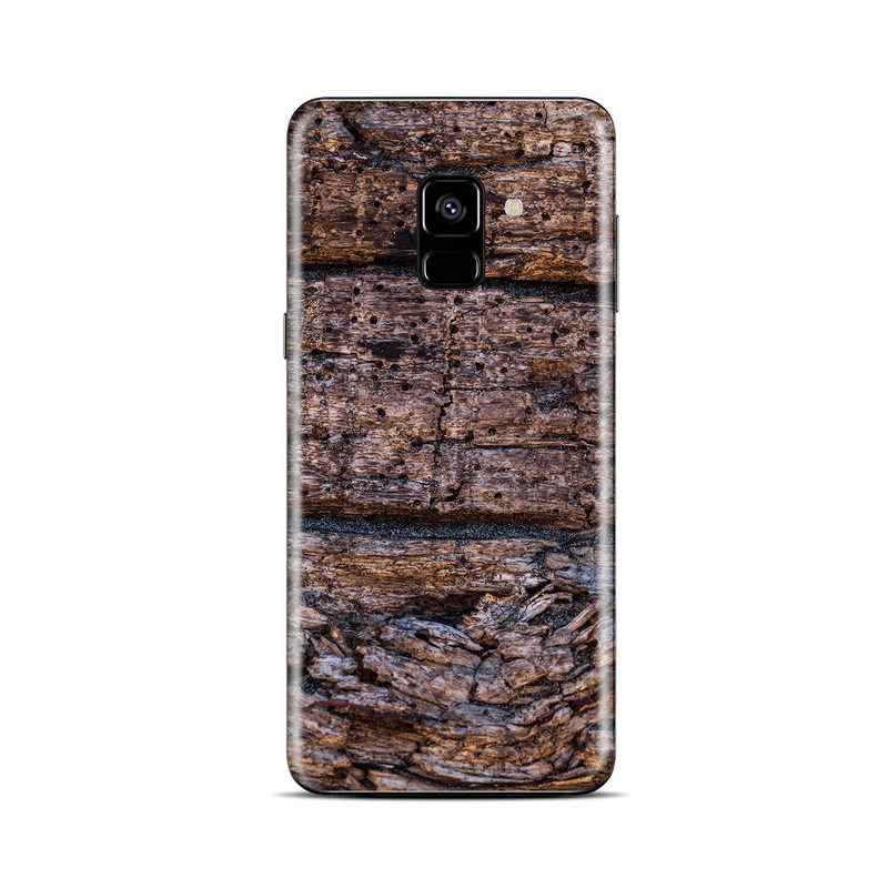 Galaxy A8 2018 Wood Grains