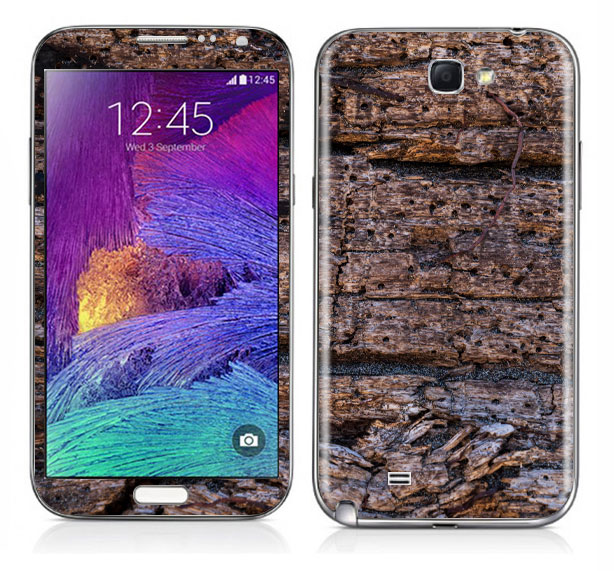 Galaxy Note 2 Wood Grains