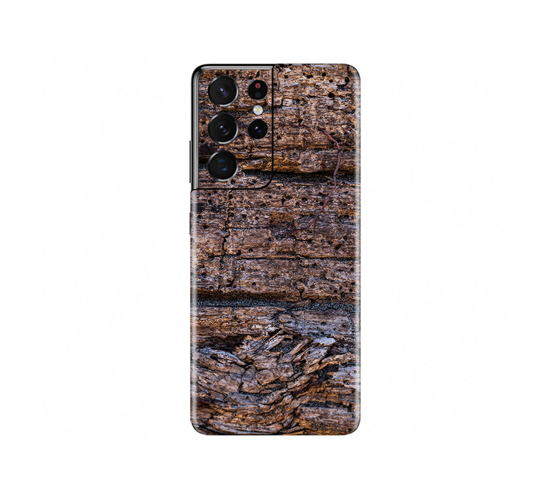 Galaxy S21 Ultra 5G Wood Grains