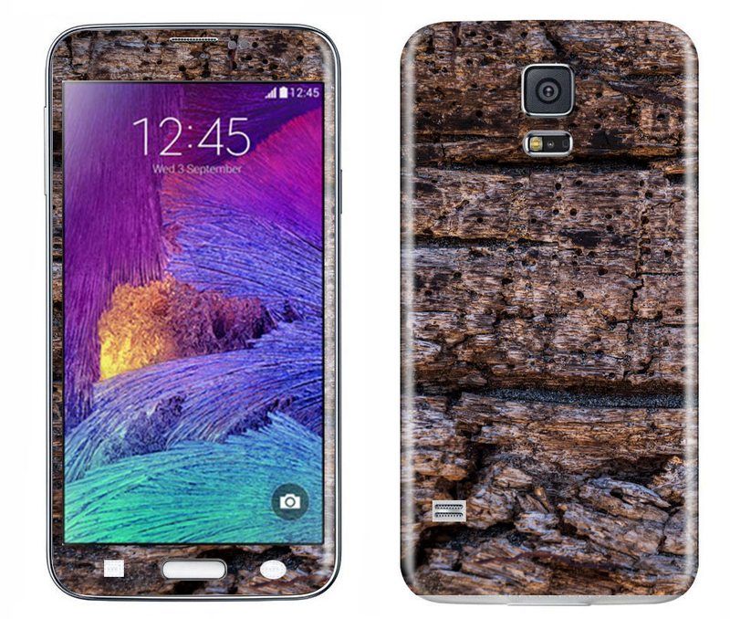 Galaxy S5 Wood Grains