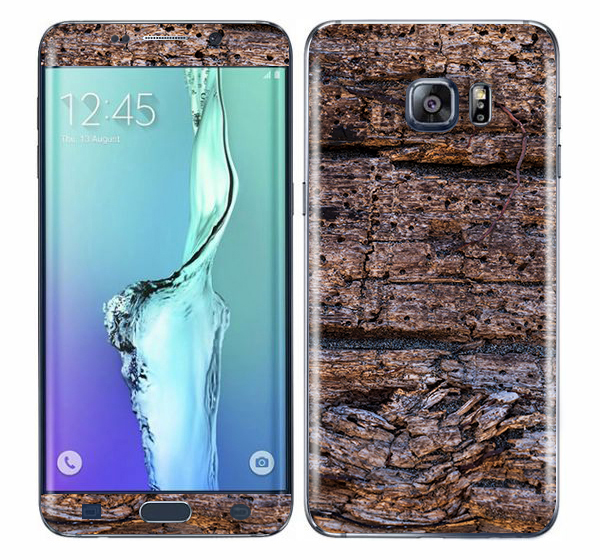 Galaxy S6 Edge Plus Wood Grains