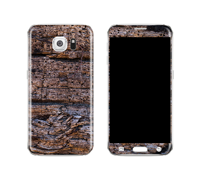 Galaxy S6 Wood Grains