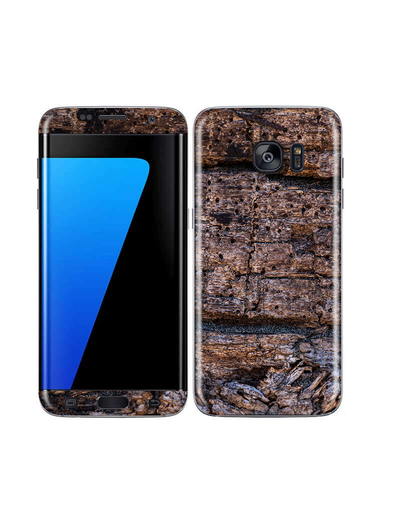 Galaxy S7 Edge Wood Grains