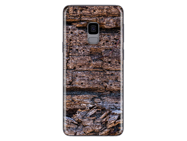 Galaxy S9 Wood Grains